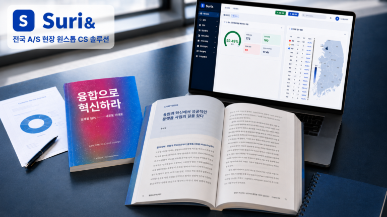송상철 수리엔 대표, 『융합으로 혁신하라』 저서 참여…전국 A/S 현장 원스톱 CS 솔루션 방향 제시